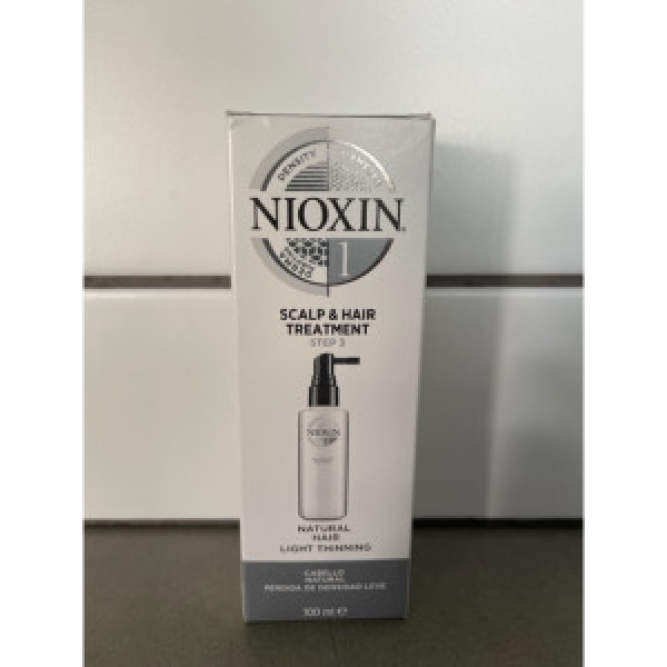 Nioxin System 1 Scalp Treatment Fine Natural Normal Thin Looking hair 100ml